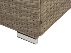 Beliani 6-Istuttava Ulkosohvaryhma Polyrottinki Ruskea Belvedere Flash Sale