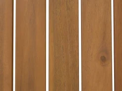 Beliani 4-Istuttava Ulkosohvaryhma Akaasia Oikeak. Vaalea Puu Timor Fashion