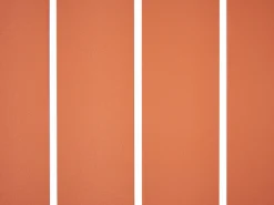 Beliani 2-Istuttava Ulkosohvaryhma Alumiini Oranssi Terracina Hot