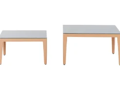 Beliani 6-Istuttava Ulkosohvaryhma Alumiini Harmaa Rima Iii Hot