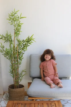 Beliani 4-Istuttava Ulkosohvaryhma Akaasia Vaalea Puu/Harmaa Frascati Best