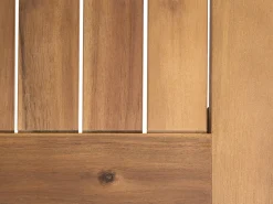 Beliani 4-Istuttava Ulkosohvaryhma Akaasia Vaalea Puu/Harmaa Frascati Best