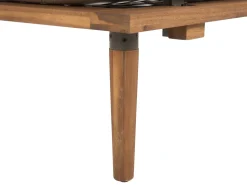 Beliani 4-Istuttava Ulkosohvaryhma Akaasia Vaalea Puu/Harmaa Frascati Best