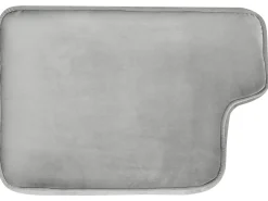 Beliani 2-Istuttava Vaaleanharmaa Samettisohva Lokka Best Sale