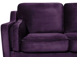 Beliani 2-Istuttava Violetti Sohva Lokka Cheap