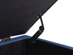 Beliani 3-Istuttava Vuodesohva Ja Rahi Kangas Laivastonsininen Falster Sale