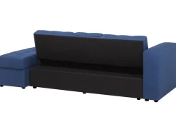 Beliani 3-Istuttava Vuodesohva Ja Rahi Kangas Laivastonsininen Falster Sale