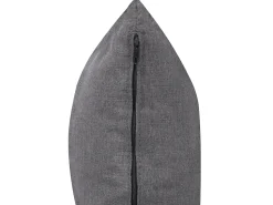 Beliani 3-Istuttava Vuodesohva Kangas Harmaa Lucan Discount