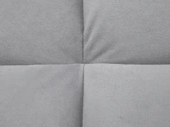 Beliani 3-Istuttava Vuodesohva Kangas Vaaleanharmaa Siljan Clearance