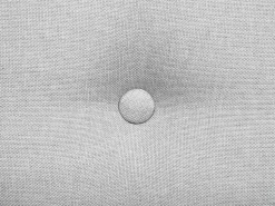 Beliani 3-Istuttava Vuodesohva Kangas Vaaleanharmaa Visby Cheap