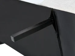 Beliani 3-Istuttava Vuodesohva Kangas Harmaa/Sininen Ingaro Best Sale