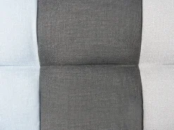 Beliani 3-Istuttava Vuodesohva Kangas Harmaa/Sininen Ingaro Best Sale