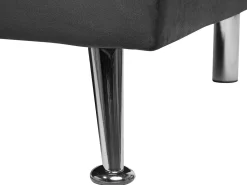 Beliani 3-Istuttava Vuodesohva Kangas Harmaa Hasle Clearance