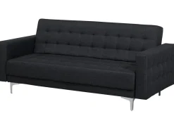 Beliani 3-Istuttava Vuodesohva Kangas Grafiitinharmaa Aberdeen Shop