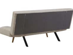 Beliani 3-Istuttava Vuodesohva Kangas Beige Ingaro Best Sale