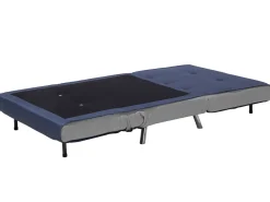 Beliani 1-Istuttava Vuodesohva Kangas Tummansininen Farris Cheap