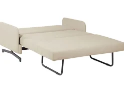 Beliani 2-Istuttava Vuodesohva Kangas Beige Belfast Outlet