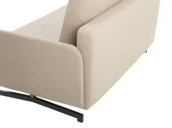 Beliani 2-Istuttava Vuodesohva Kangas Beige Belfast Outlet