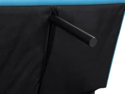 Beliani 3-Istuttava Vuodesohva Kangas Sininen Siljan Fashion