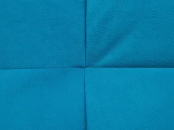 Beliani 3-Istuttava Vuodesohva Kangas Sininen Siljan Fashion