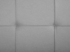 Beliani 3-Istuttava Vuodesohva Kangas Vaaleanharmaa Glomma Fashion