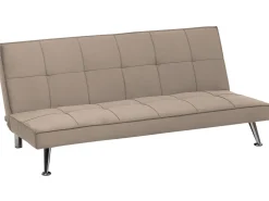 Beliani 3-Istuttava Vuodesohva Kangas Beige Hasle Online