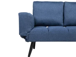 Beliani 2-Istuttava Vuodesohva Kangas Laivastonsininen Brekke Flash Sale