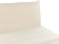 Beliani 1-Istuttava Vuodesohva Sametti Kermanvalkoinen Setten Best Sale