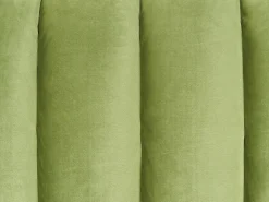 Beliani 3-Istuttava Vuodesohva Sametti Oliivinvihrea Vimmerby Store