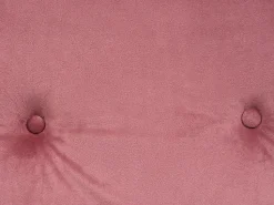 Beliani 2-Istuttava Vuodesohva Sametti Vaaleanpunainen Vestfold Discount