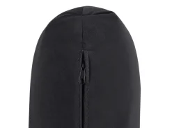 Beliani 3-Istuttava Vuodesohva Sametti Musta Asby Cheap