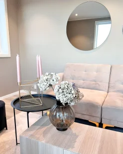 Beliani 3-Istuttava Vuodesohva Sametti Hiekanruskea Aberdeen Fashion