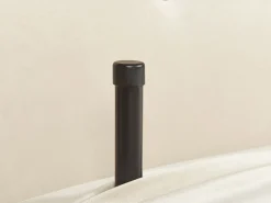 Beliani 1-Istuttava Vuodesohva Sametti Kermanvalkoinen Farris Online