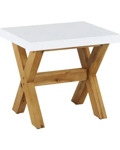 Beliani Jakkara Kuitusementti Valkoinen Olbia Cheap