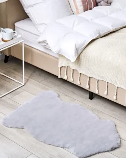 Beliani Janiksen Tekotalja Vaaleanharmaa Undara Flash Sale