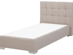 Beliani Jenkkisanky Kangas Beige 90 X 200 Cm Admiral Flash Sale