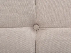 Beliani Jenkkisanky Kangas Beige 90 X 200 Cm Admiral Flash Sale