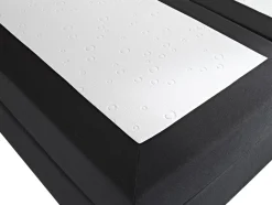 Beliani Jenkkisanky Kangas Musta 180 X 200 Cm President New