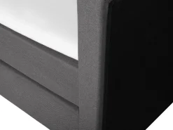 Beliani Jenkkisanky Kangas Tummanharmaa 180 X 200 Cm President Sale