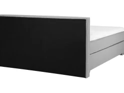 Beliani Jenkkisanky Kangas Vaaleanharmaa 180 X 200 Cm Consul Shop