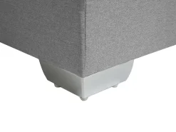 Beliani Jenkkisanky Kangas Vaaleanharmaa 180 X 200 Cm Consul Shop