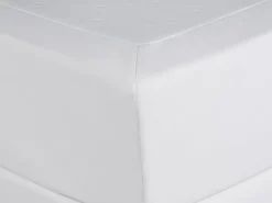 Beliani Jenkkisanky Keinonahka Valkoinen 180 X 200 Cm President Best