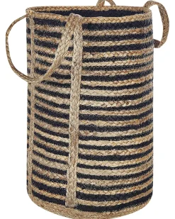 Beliani Juuttikori Beige/Musta 26 Cm Jhansi Clearance