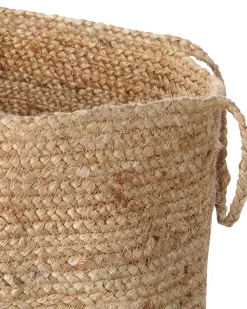 Beliani Juuttikori Beige/Vaaleansininen 50 Cm 2 Kpl Gajar Online