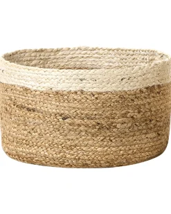 Beliani Juuttikori Luonnonvari/Beige 3 Kpl Tajori Flash Sale