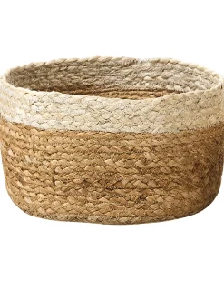 Beliani Juuttikori Luonnonvari/Beige 3 Kpl Tajori Flash Sale