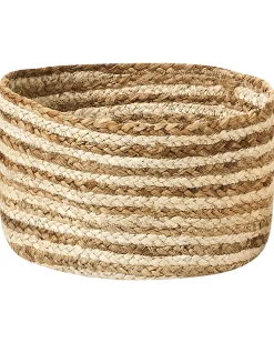 Beliani Juuttikori Luonnonvari/Beige 3 Kpl Kahu Fashion