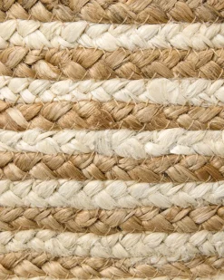 Beliani Juuttikori Luonnonvari/Beige 3 Kpl Kahu Fashion