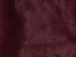 Beliani Kaksipuolinen Viininpunainen Huopa 180 X 220 Cm Tantan Fashion