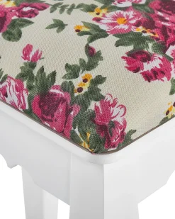 Beliani Kampauspoyta Laatikko Peili Jakkara Valkoinen Soleil Cheap